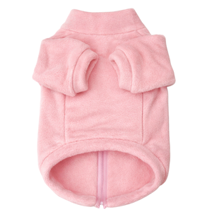 Pull en polaire rose pour chien, doux et chaud, veste en polaire confortable pour l'hiver, pour petits et moyens chiens, vêtement quotidien mignon - Product Image 4