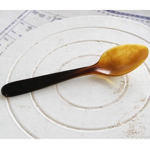 Serveurs de mélange de salade de buffle outils de service de salade en corne solide avec Logo personnalisé salades de fruits vaisselle de table utiliser des ensembles de couverts - Product Image 1