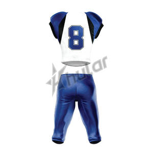 Vente en gros de maillots de football américain rétro de haute qualité personnalisables pour hommes, chemises respirantes de grande taille - Product Image 6