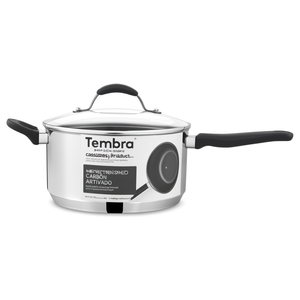 Cacerola Inox (26cm) profunda con tapa TEMPRA Cromo brillante 012896031626 - Product Image 2