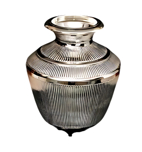 Classic Indian Aluminium Kalash for Pooja Rituals Temple Ceremonies Festive Worship and Home Mandir Decoration - Product Image 1