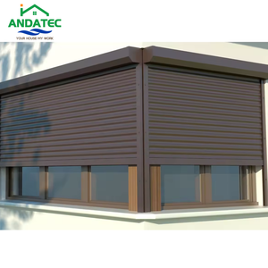 Thanh lịch nhôm cán màn trập cửa sổ cho khu dân cư biệt thự nhà căn hộ bền Con lăn cửa sổ cho ban công nhà bếp văn phòng - Product Image 3