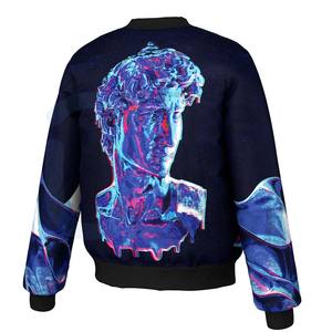 Chaqueta Bomber Personalizada de Alta Calidad, Transpirable y Ecológica, Estilo Retro Universitario, Moda Urbana - Product Image 5