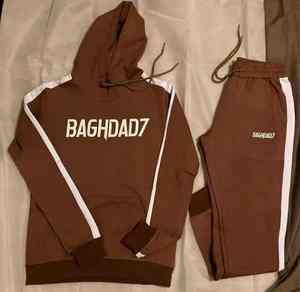 Sudadera Deportiva de Invierno para Hombre, Corte Regular, Color Negro Completo, Pantalones Joggers, Técnicas de Lavado con Pedrería, 100% Algodón - Product Image 5