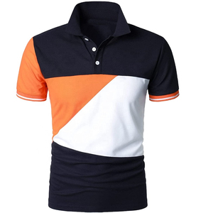 Chemises de golf pour hommes personnalisées OEM, été, 100% coton, séchage rapide, respirantes, vêtements d'équipe sportive - Product Image 4