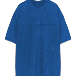 เสื้อยืดโอเวอร์ไซส์ทรงใหญ่พิเศษ ผ้าคอตตอน 100% สไตล์วินเทจ สตรีทแวร์ ทรงไหล่ตก คอกลม สำหรับผู้ชาย - Product Image 4