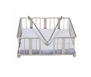 Vaisselle Tissu Décor Porte-Serviettes pour Hôtel Fournisseurs Argent Couleur Table Décor Serviette Stand Meilleure Vente Porte-Serviettes - Product Image 2