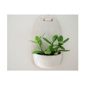 Macetas colgantes de decoración de pared de gran tamaño de madera de bambú, colección de moda, colgadores de pared de flores para interiores y exteriores - Product Image 5