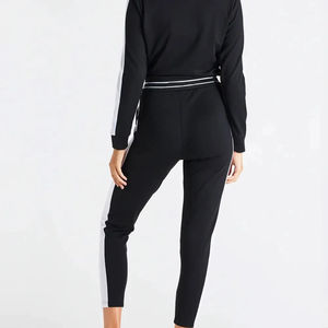 Pantalones Deportivos de Cintura Alta para Mujer, Pantalones de Chándal de Felpa para Invierno, Estilo Urbano, Parches Personalizados, Logotipo de Encaje, Estilo Informal, Ajustados - Product Image 6