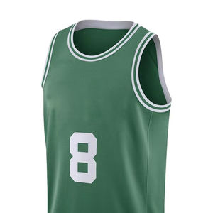 Maillots de basket-ball personnalisés pour hommes, ensemble de maillots respirants à séchage rapide, uniformes vierges OEM - Product Image 4