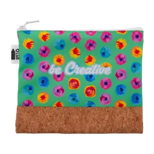 <b>Toiletry</b> Bag Eco-Friendly CreaBeauty Cork M RPET Travel Gadget - Product Image 4