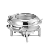 Food Warmer Hotel Gewerbliche Heizung Set Buffet Catering Elektrisches Edelstahl Restaurant Chafing Dish Equipment