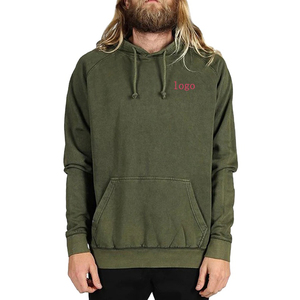 Sudaderas con capucha de algodón de manga larga de color sólido informales de lana lisa con logotipo personalizado más vendidas a precios muy razonables - Product Image 4