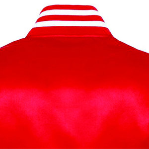 Oem Service Satin Jacket Hot Selling In High Quality 2025 Satin Jacket Street Casual Satin Jacket For Man - Product Image 3