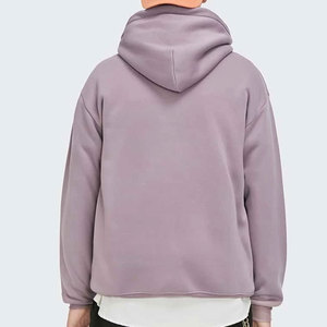 Sweats à capuche en coton mélangé pour hommes avec logo personnalisé, style décontracté, chaud et élégant, pour col à capuche automne/hiver - Product Image 2