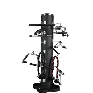 Usine En Gros Lat Pull Down Bar Grip Rack De Stockage Noir 650x580x1270mm <span class=keywords><strong>Flybird</strong></span> Fitness Accessoires - Product Image 1