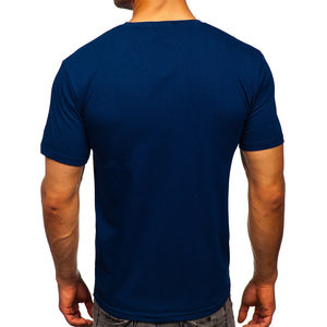 2026 Men's High Quality <b>White</b> <b>T</b>-<b>Shirts</b> Wholesale Custom Sublimation Oversized Blanks Best Price Plain Solid Pattern Knitted - Product Image 3