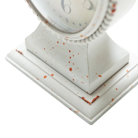 Ak Laiton 6 Pouces Vintage Horloge De Bureau Américain Antique Plaqué Or De Luxe En Métal Oiseau Art pour Salon Décor