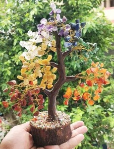 ต้นไม้พลอยจักระเจ็ดต้นสำหรับการจัดตำแหน่งจักระบรรเทาความเครียดและใช้ในการทำสมาธิทั่วโลกขายดี - Product Image 5