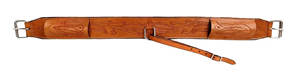 Accesorio de ropa ecuestre personalizable de piel Premium Western Horse Cinch Flank Back Girth para equitación occidental - Product Image 2