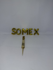 Pinzas para pestañas Pinzas de extensión de pestañas con agarre dorado de alta calidad - Product Image 4