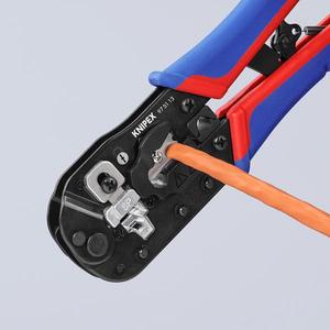 Pinzas de crimpado Knipex RJ45 con mangos multicomponentes para conectores Western - Product Image 4