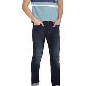 กางเกงยีนส์ทรงขาบานสำหรับผู้ชายกางเกงยีนส์ลำลองและแนวสตรีทคุณภาพระดับพรีเมียม - Product Image 4