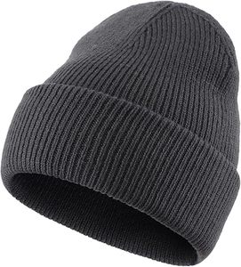 Nouvelle conception 2025, bonnets unisexes pour adultes en laine/coton respirant, imperméable, jacquard, tricotés à la main, service OEM, vente en gros, personnalisable - Product Image 6