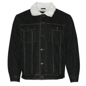 Manteau Slim Fit boutonné en coton pour hommes Tops Veste en jean décontractée solide de qualité supérieure - Product Image 6