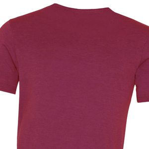 Camiseta Ajustada Color Granate, Algodón Suave, Ropa Casual para Hombre, Camiseta Lisa, Calidad Premium, Cómoda, Unisex, Personalizable con Logotipo OEM - Product Image 6