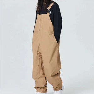 Pantalons de neige à bretelles pour homme de haute qualité personnalisés, coupe-vent, imperméables -Tex, taille plus, pantalons de ski, isolation Thinsulate, élastiques - Product Image 5