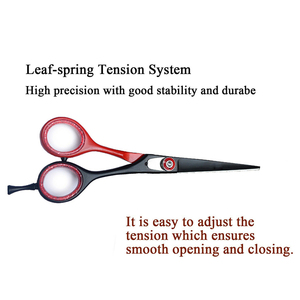 Kit de ciseaux de coiffeur pour usage domestique ensemble de ciseaux de coiffeur avec peigne de rasoir et étui - Product Image 4