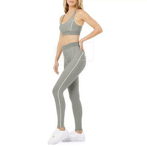 Diseña tus propias mujeres Yoga Set Gym Fitness Wear Mujeres Yoga Set Nuevo estilo Mujeres Yoga Set para la venta - Product Image 2
