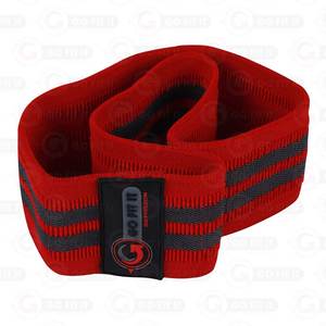 Bandas de botín de gimnasio de resistencia de bucle personalizadas para mujer, venta al por mayor, bandas de ejercicio de entrenamiento de círculo de cadera, bandas de Yoga - Product Image 2