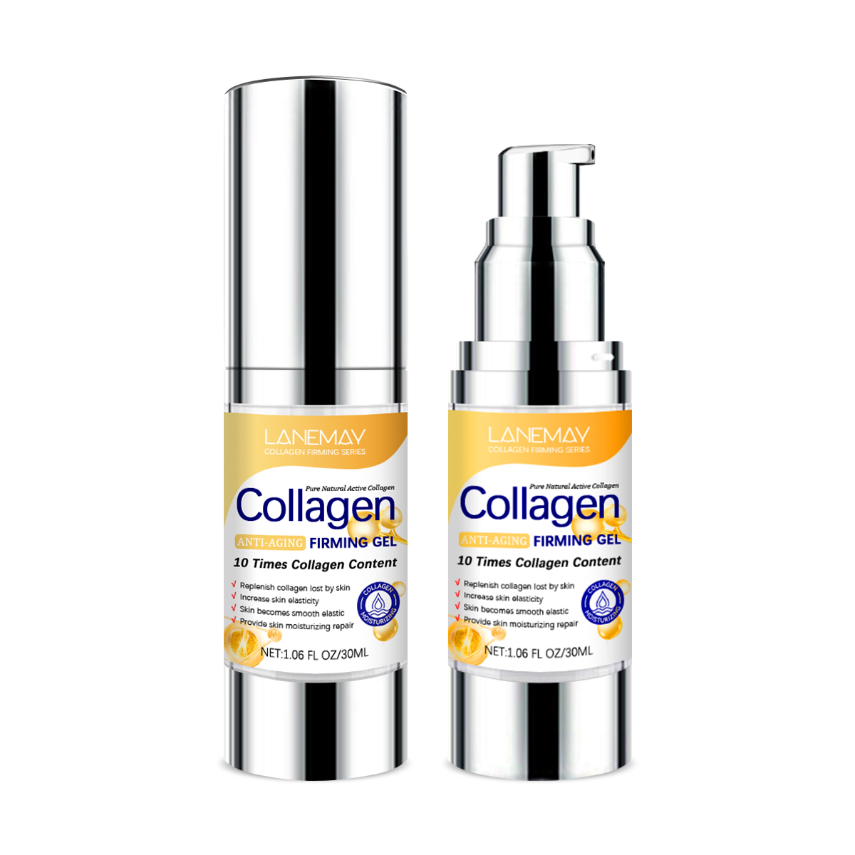 OEM & ODM idratante naturale Anti-invecchiamento Gel di collagene per la cura della pelle del collagene Gel rassodante per la bellezza del viso femminile