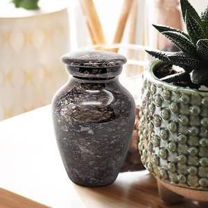 100% Material de aluminio hecho a medida tamaño y color personalizado recuerdo urnas de cremación para adultos de la India - Product Image 1