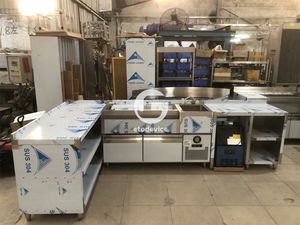 Station de barman démontable, design de station de barman pour banquet, station de barman mobile, LED - Product Image 5