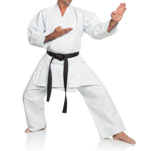 เครื่องแบบกีฬาต่อสู้คาราเต้คุณภาพระดับพรีเมี่ยมออกแบบมาให้ทนต่อการฝึกที่หนักหน่วง - Product Image 2