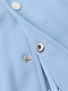 Invierno Moda Lettermen Chaquetas Simple Liso Diseño personalizado Versity Chaquetas - Product Image 3