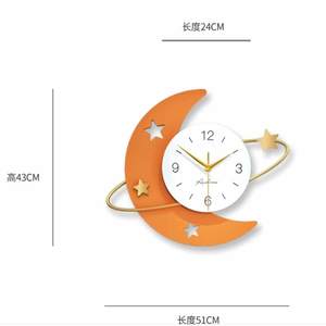 ศิลปะควอทซ์โลหะแนววินเทจแบบเรียบง่ายแขวนผนังที่ทันสมัยมีสไตล์สำหรับห้องนั่งเล่นเพิ่มความสวยงามให้กับงานแต่งงาน - Product Image 1