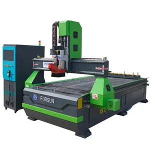 atc cnc route Woodworking machining center automatic tool changing wood engraving machine 16 cutter woodworking groove milling