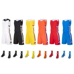 低价男士篮球制服套装成人运动服快干篮球运动衫运动衫套装