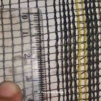 Filet en plastique noir de haute qualité 100m pour l'élevage de poissons et l'agriculture, filet résistant RK TL en rouleau