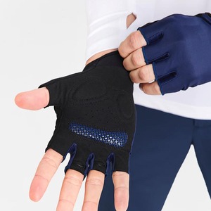 Unisex personalizado medio dedo guantes de ciclismo logotipo personalizado al por mayor guantes de deporte al aire libre para hombres mujeres fábrica personalizada ciclismo - Product Image 6