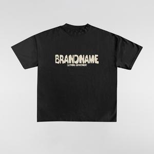 Camiseta de Cuello Redondo Estampada para Hombre, 100% Algodón, Ropa Casual de Calle, Camisetas al por Mayor para Hombre - Product Image 2