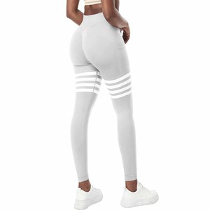 Pantalones deportivos de fitness de alta calidad, mallas de yoga sin costuras para mujer con bolsillo - Product Image 4