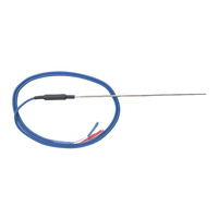 Sonda Termopar Tipo K A1310, Sensor de Temperatura de Acero Inoxidable, Longitud de Sonda de 500 mm, Sin Pantalla, Termómetro para Alimentos, OEM/ODM