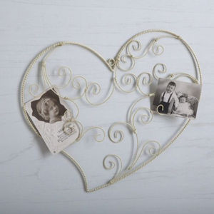 Customized Vintage Iron <b>Wire</b> Card <b>Holder</b> Eco-Friendly Christmas Home Holiday Festive Tabletop Decor - Product Image 4