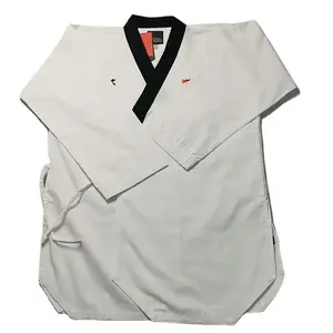 คุณภาพสูงProfessionalศิลปะการต่อสู้คาราเต้เทควันโดชุดฝึกอบรมปรับแต่งโลโก้ขายส่ง - Product Image 2