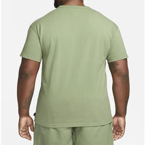 Camiseta de algodón transpirable para hombre, ropa de tejido absorbente de sudor, personalizada - Product Image 5